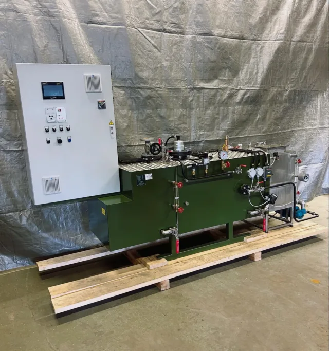 Elångpanna PP120 / 80kW / 12 Bar / 3x400 V

Redo för leverans till ett industriföretag. 

(foto RJ)
 
#elångpanna #steamboiler #ånga #ångpanna #pannpartner #electricsteamboiler